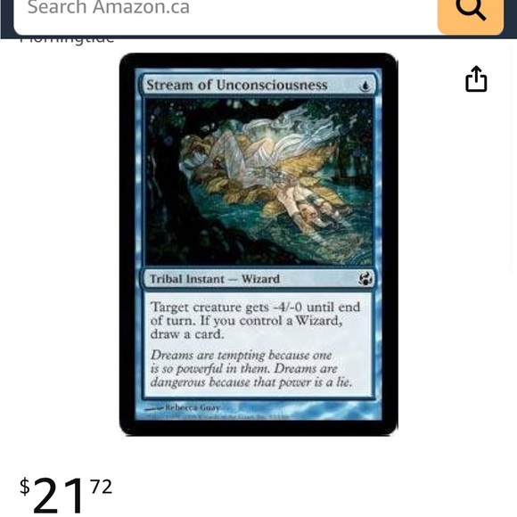 Magic the Gathering Deckmaster ‘Stream of Unconsciousness’ - Picture 3 of 3